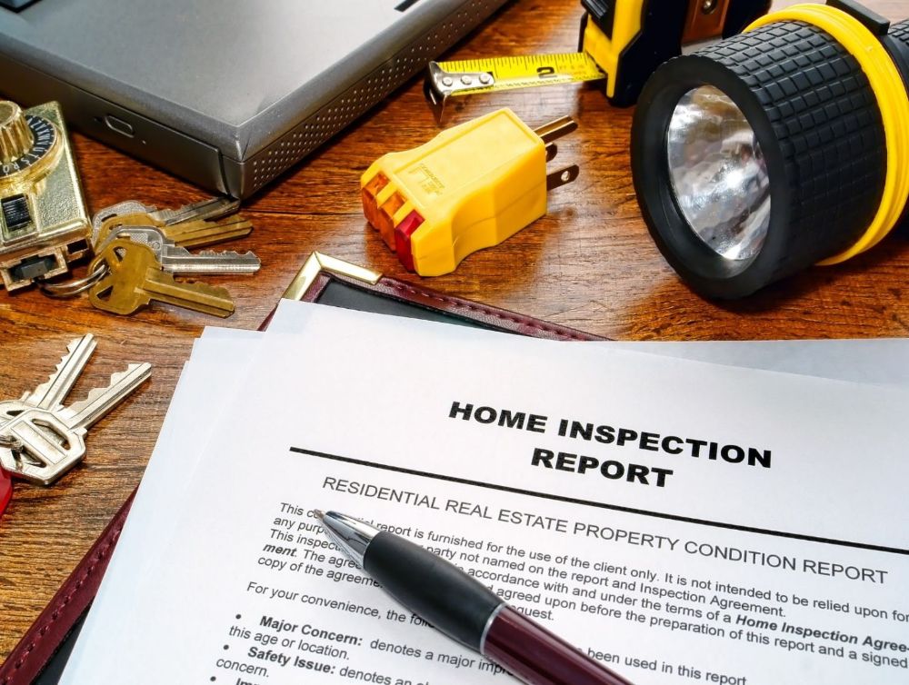 Home inspector report document
